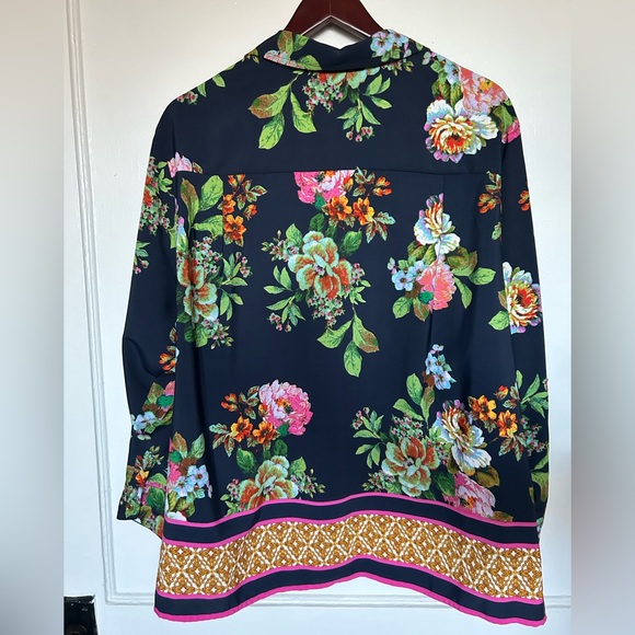 Ellen Tracy Floral Tunic - Picture 4 of 15